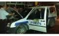 İzmir'de polis aracı yakıldı!